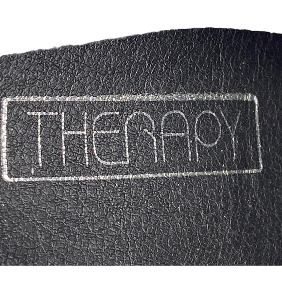 Black Patent Faux Leather Pointed Toe Ankle Bootie - Picture 8 of 11